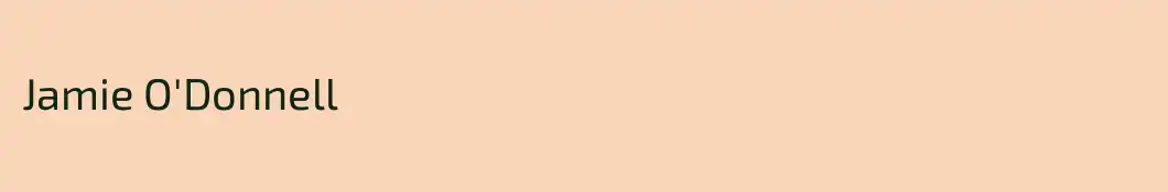 Jamie O'Donnell